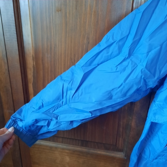 Vintage Eddie Bauer blue lightweight water resistant windbreaker jacket size M - Picture 5 of 14
